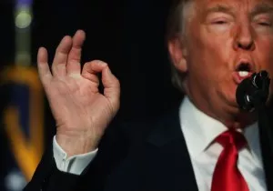 Donald Trump Holds Campaign Rally In New Hampshire