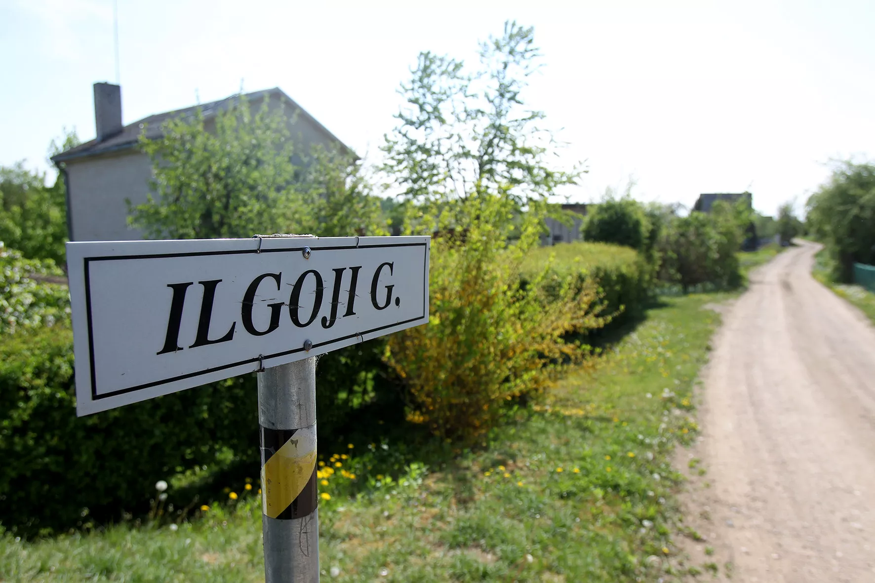 Planuojama įrengti naują pylimą sodininkų bendrijoje „Justinava“ tarp Ilgosios gatvės ir Nevėžio upės. A. Barzdžiaus nuotr.