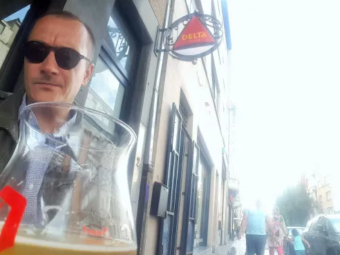 Lietuvis pastebi, kad Briuselio kavinės nusėstos svečių ne tik savaitgaliais, bet visomis savaitės dienomis, nuotr. iš asmeninio albumo