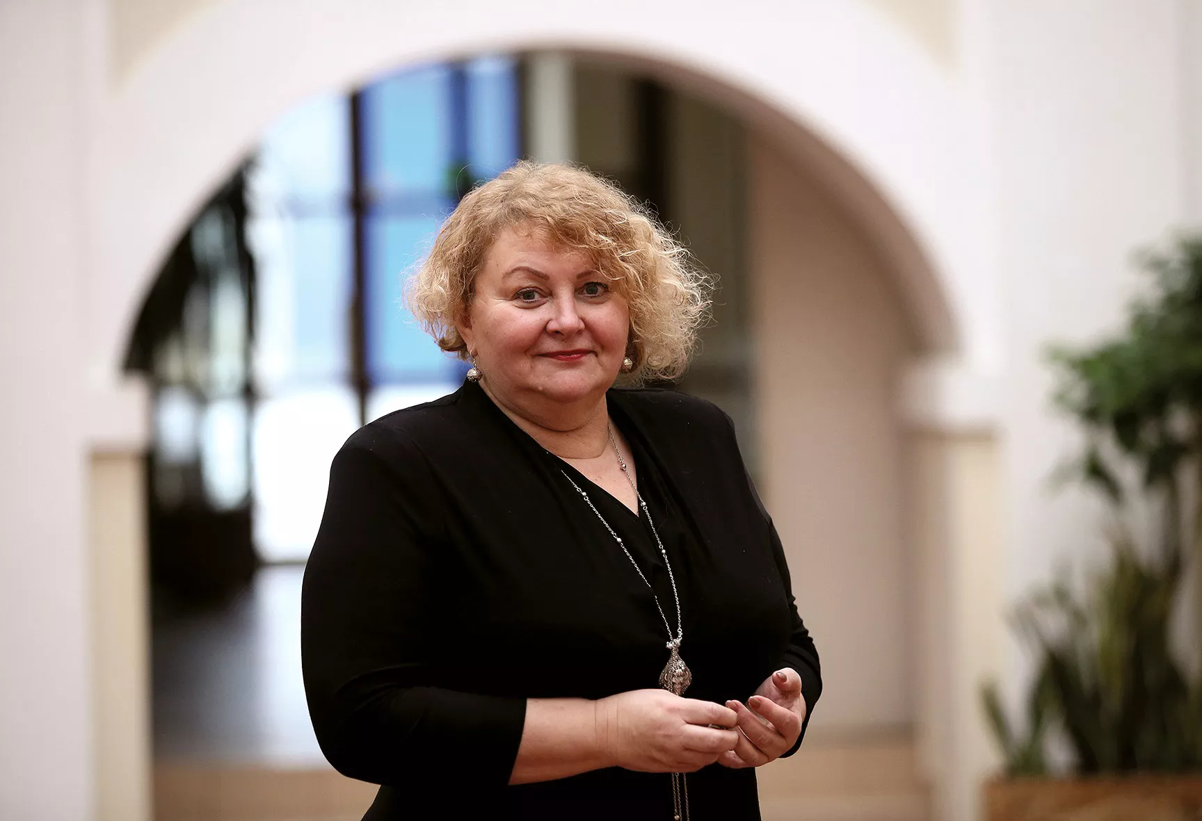 Violeta Liutkienė: „Dirbdami visai be jokių sąlygų, stabiliai, o ne priešokiais, jau 17 metų įeiname į  geriausių šalies akademinių mokyklų 50-uką.“ / Asmeninio archyvo nuotr. 