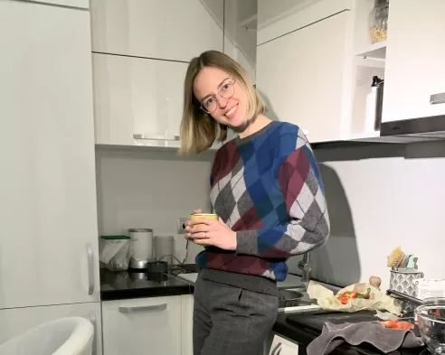 Minimalistinės bei draugiškos aplinkai gyvensenos tinklaraščio darkasnors.org autorė Ieva Vilkė, nuotr. iš asm. albumo