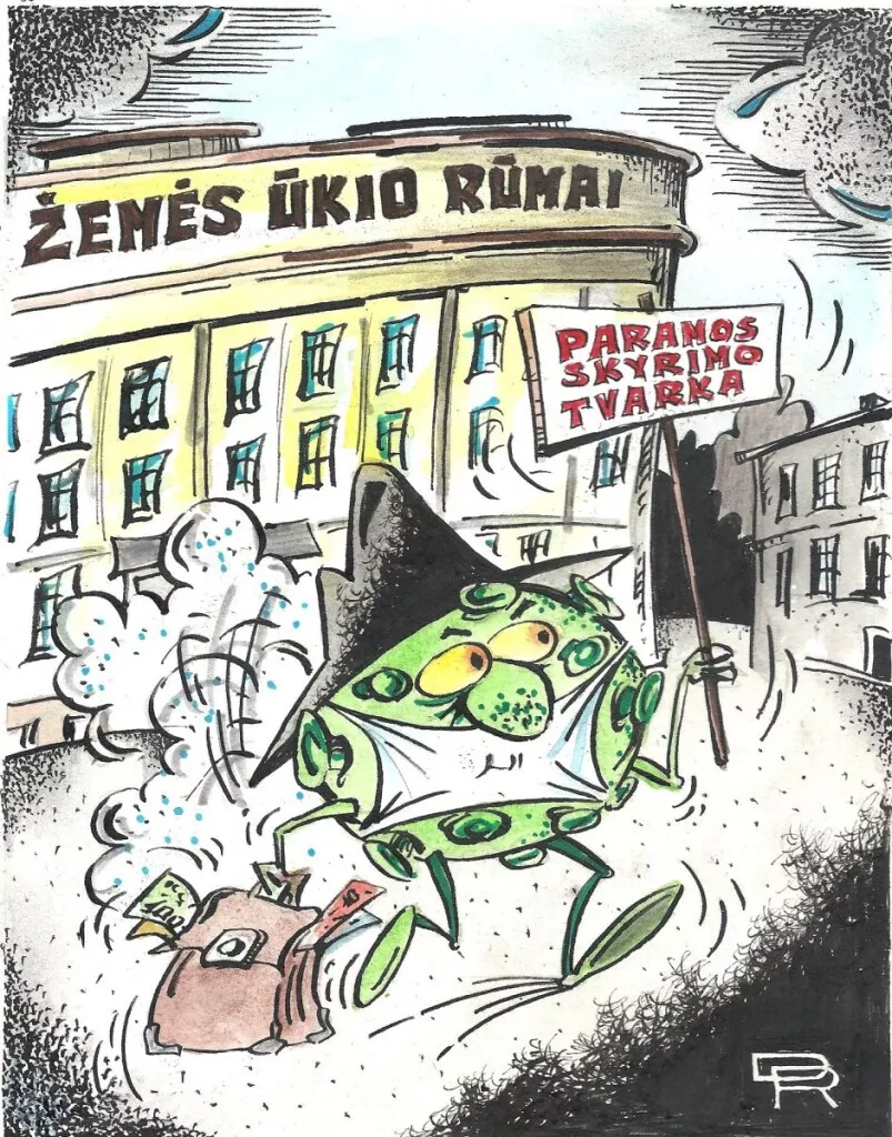 R. Dovydėno pieš.