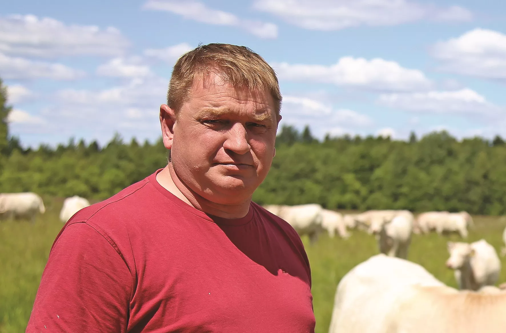 Kėdainių krašto ūkininkų sąjungos pirmininkas Virmantas Ivanauskas sakė, kad nuo galingos liūties ir stipraus vėjo nukentėjo daugelis krašto ūkininkų. Giedrės Minelgaitės-Dautorės / „Rinkos aikštės“ archyvo nuotr.