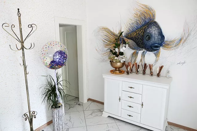 „Auksinė žuvelė“ primena dalelę šio kaimo istorijos.