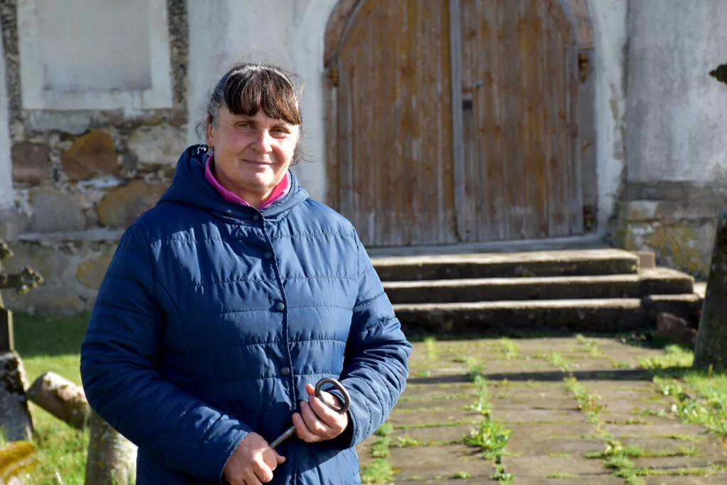 Marytė Undzėnienė – Skrebiškių kaimo aktyvistė, negailinti laiko visuomeninei veiklai. Ž. Katkūnaitės nuotr.