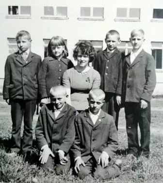 Irina Semaško su mokiniais